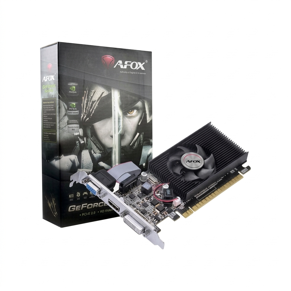 AFOX GeForce GT 730 4GB DDR3 Graphics Card - Reliable Performance for Everyday Computing & Budget Gaming